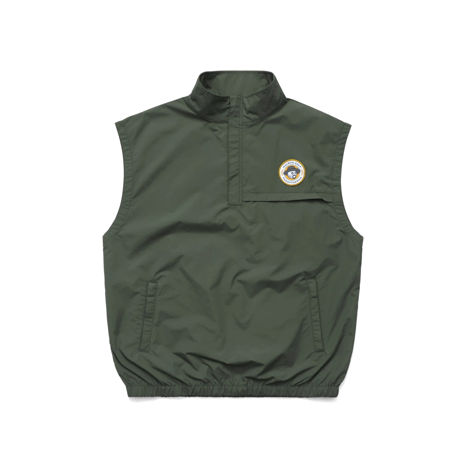 MALBON X PTM 1/4 ZIP NYLON VEST 1 MALBON X PTM 1/4 ZIP NYLON VEST