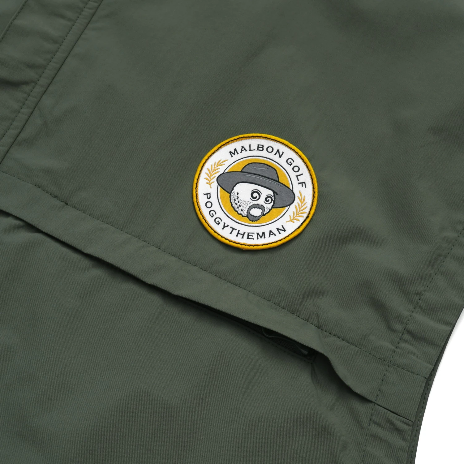 MALBON X PTM 1/4 ZIP NYLON VEST 4 MALBON X PTM 1/4 ZIP NYLON VEST - Image 4