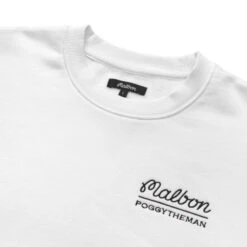 MALBON X PTM CREWNECK SWEATSHIRT -Golf Wear Shop M 7913 PTM WHITE 2