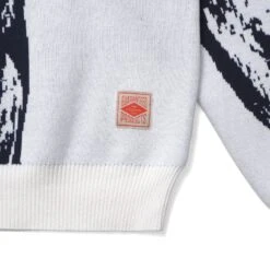 Casper Intarsia Knit -Golf Wear Shop M 8270 SNOW 3