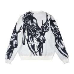 Casper Intarsia Knit -Golf Wear Shop M 8270 SNOW 4