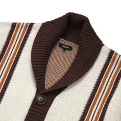 Helena Shawl Collar Knit 6 Helena Shawl Collar Knit -Golf Wear Shop M 8309 MUSLIN 2