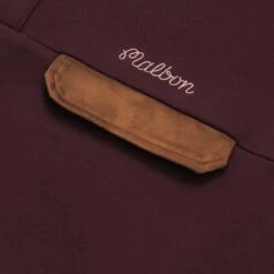 Warren Crewneck -Golf Wear Shop M 8335 MAROON 2