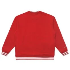 MALBON X BUDWEISER CHAMPIONS FLEECE CREWNECK -Golf Wear Shop M 8576 RED 4
