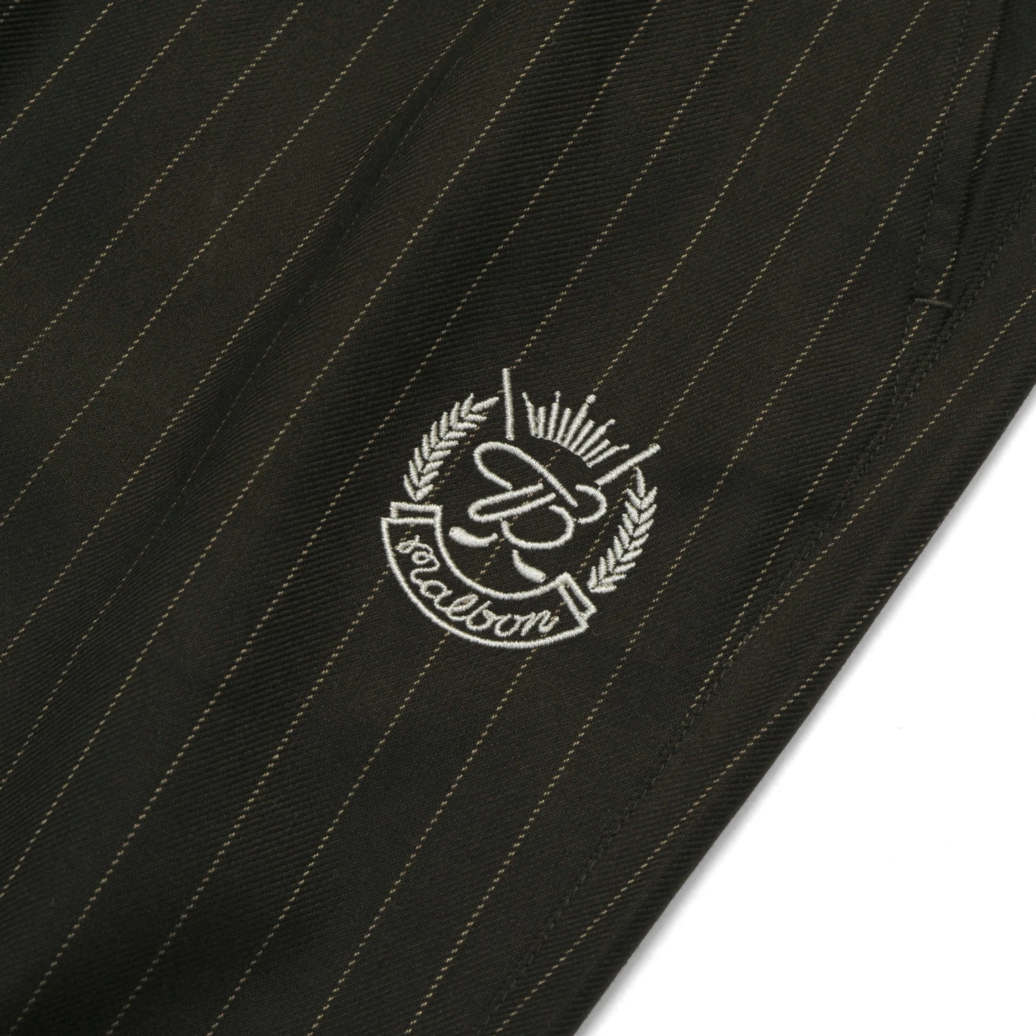 MALBON X BUDWEISER PINSTRIPE PANT 3 MALBON X BUDWEISER PINSTRIPE PANT - Image 3
