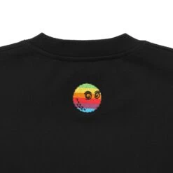 Malbon X Beams Rainbow Crewneck -Golf Wear Shop M 8629 BLACK 3