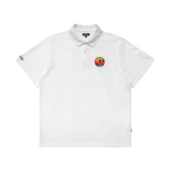 Malbon X Beams Rainbow Short Sleeve Polo