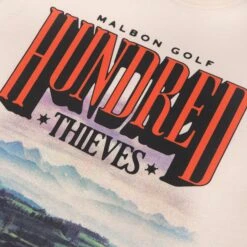 Malbon X 100 Thieves Horizon Tee -Golf Wear Shop M 8688 IVR 2