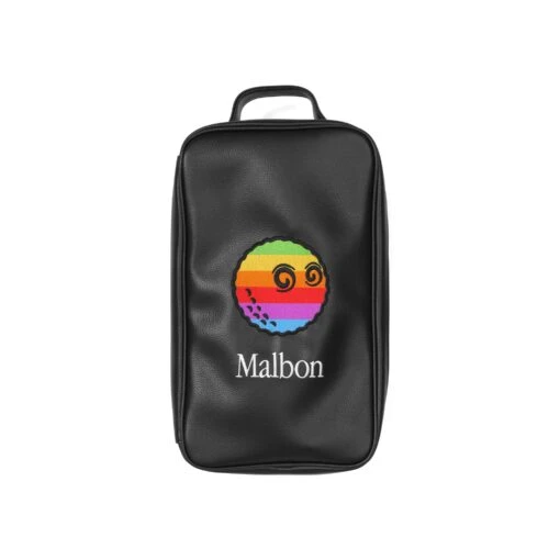 Malbon X Beams Rainbow Shoe Bag -Golf Wear Shop M 8771 BLACK 1