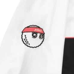 MALBON X PRINCE MATCHPOINT 1/4 ZIP -Golf Wear Shop M 8787 WHT 3