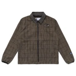 MALBON X 686 CADDIE PERFORMANCE JACKET -Golf Wear Shop M3FAJKT173 DUNE 2