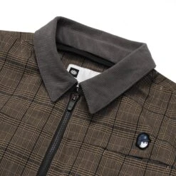 MALBON X 686 CADDIE PERFORMANCE JACKET -Golf Wear Shop M3FAJKT173 DUNE 3