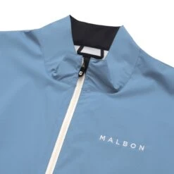 MALBON X FOOTJOY HYDROLITE RAIN JACKET 8 MALBON X FOOTJOY HYDROLITE RAIN JACKET -Golf Wear Shop MalbonxFootjoyHydroliteJacketBlue2