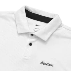 MALBON X NIKE DRI-FIT JACQUARD TOUR POLO 5 MALBON X NIKE DRI-FIT JACQUARD TOUR POLO -Golf Wear Shop MalbonxNikeDriFitJacquardTourPoloWhite2