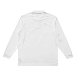 Malbon X Nike Dri-FIT Victory Solid Long Sleeve Polo -Golf Wear Shop MalbonxNikeDriFitVictorySolidLSPoloWhite3