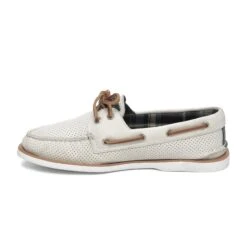 Malbon X Sperry 2-Eye (MENS) -Golf Wear Shop MalbonxSperry2EyeTopSiderIvory2