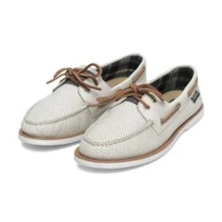 Malbon X Sperry 2-Eye (MENS) -Golf Wear Shop MalbonxSperry2EyeTopSiderIvory6