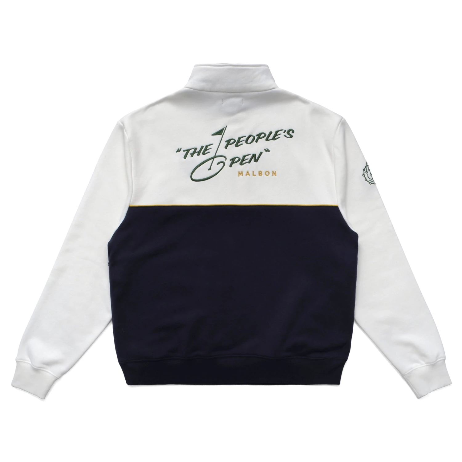 MALBON X WASTE MANAGEMENT Fleece 1/2 Zip 2 MALBON X WASTE MANAGEMENT Fleece 1/2 Zip - Image 2