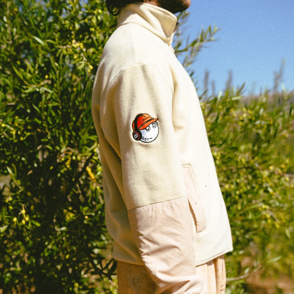 Malbon X 100 Thieves Fowler Polar Fleece Jacket 3 Malbon X 100 Thieves Fowler Polar Fleece Jacket - Image 3