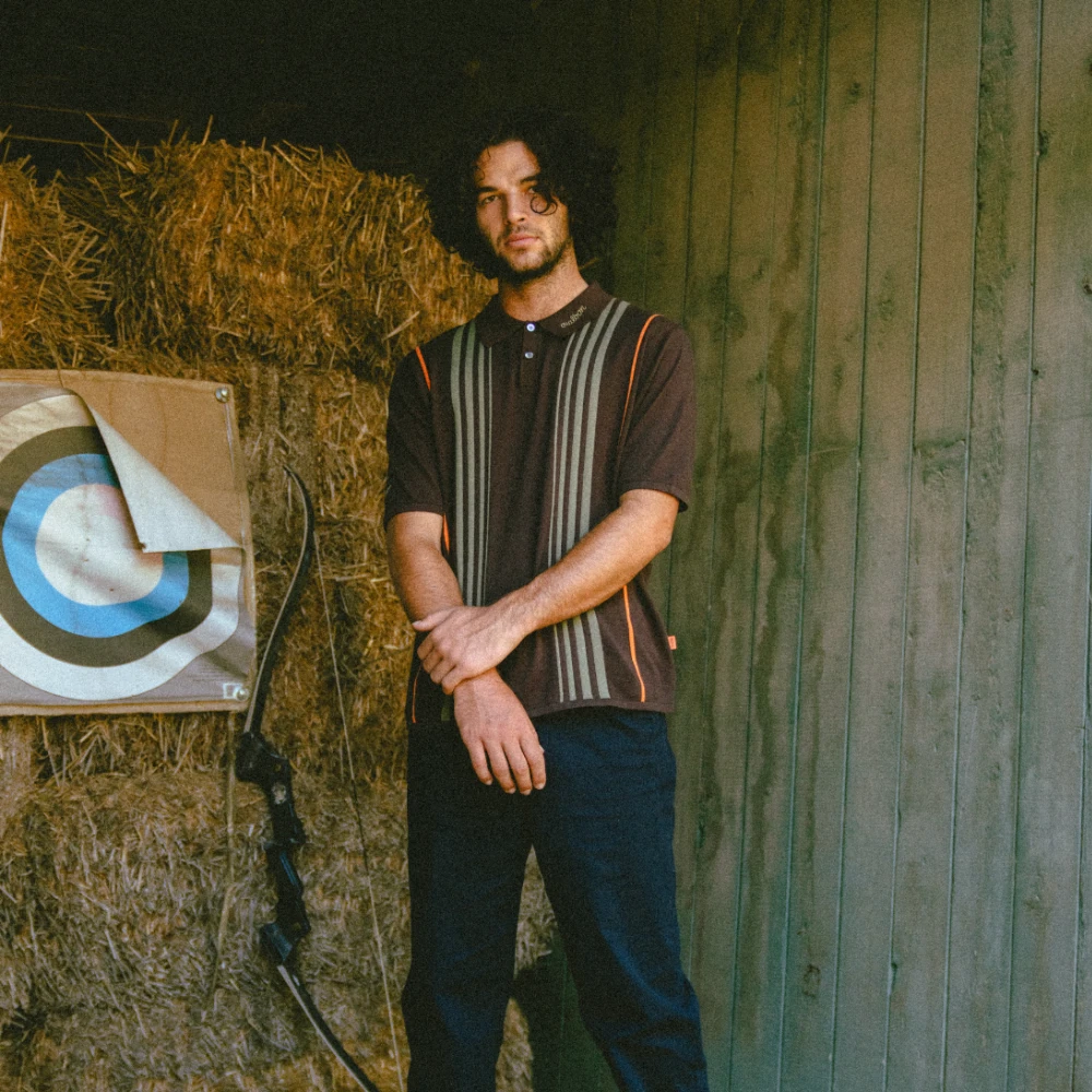 Malbon X 100 Thieves Ranger Knit SS Polo 2 Malbon X 100 Thieves Ranger Knit SS Polo - Image 2