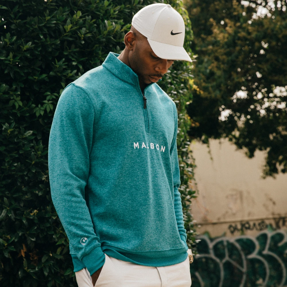 Malbon X Nike Dri-Fit Half Zip Player Top - Image 2